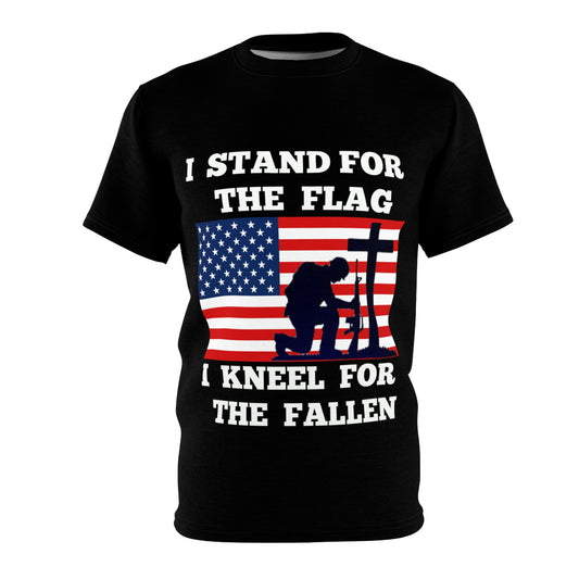 I Stand For The Flag | Unisex AOP ( ALL OVER PRINT) T - Shirt