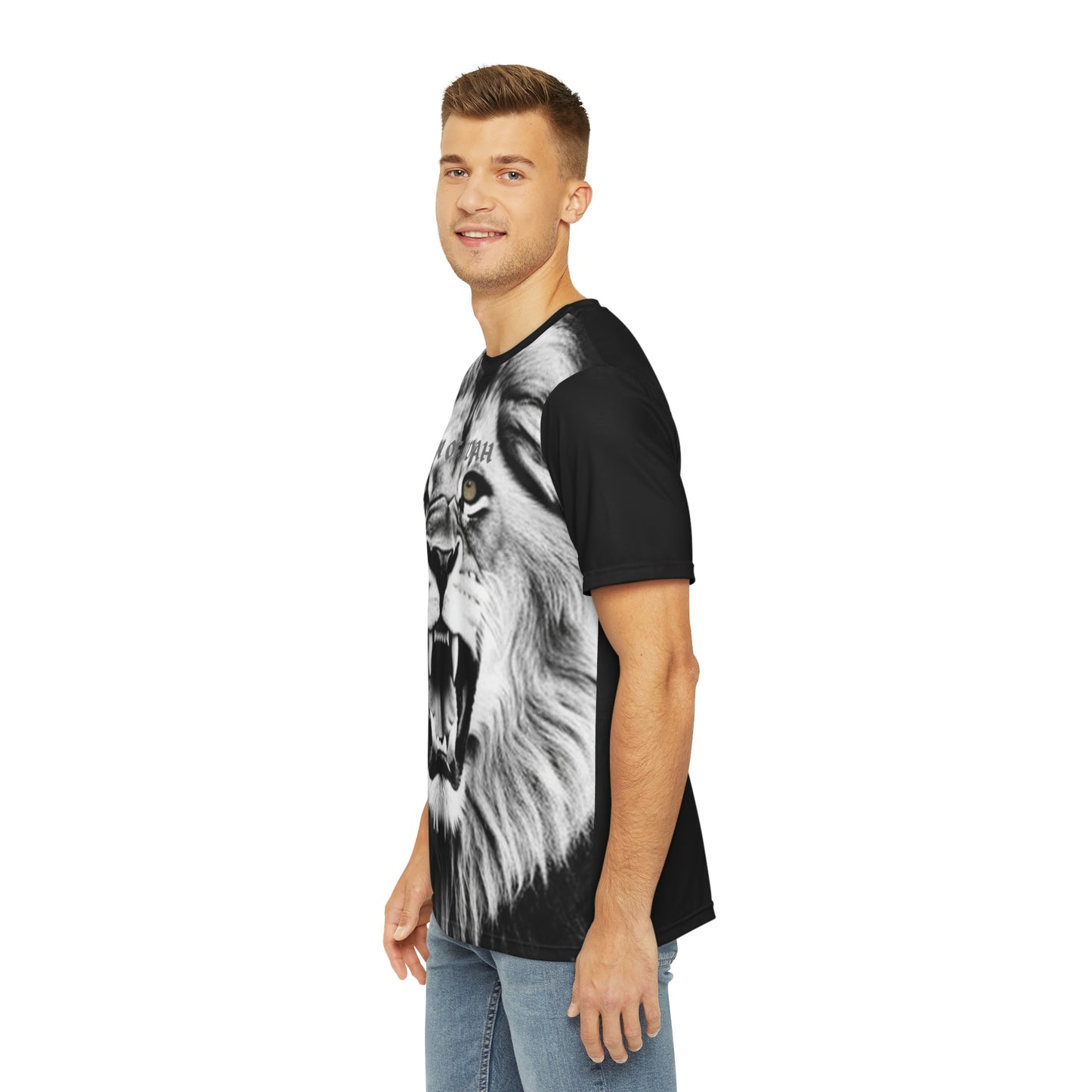 Unisex Polyester All Over Print (AOP) T-Shirt | Lion Of Judah