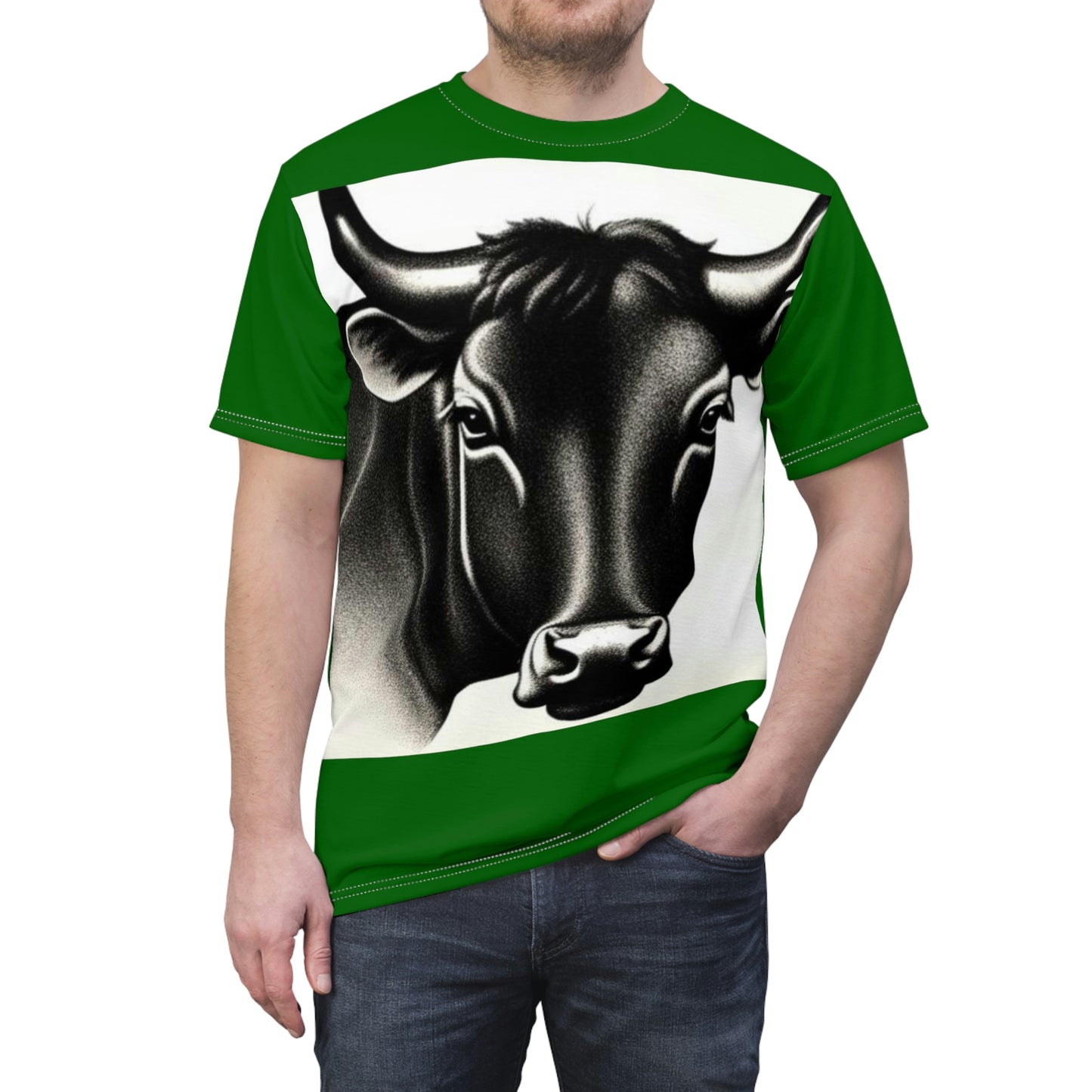 The Real Bull | Unisex Aop ( All Over Print) T-Shirt