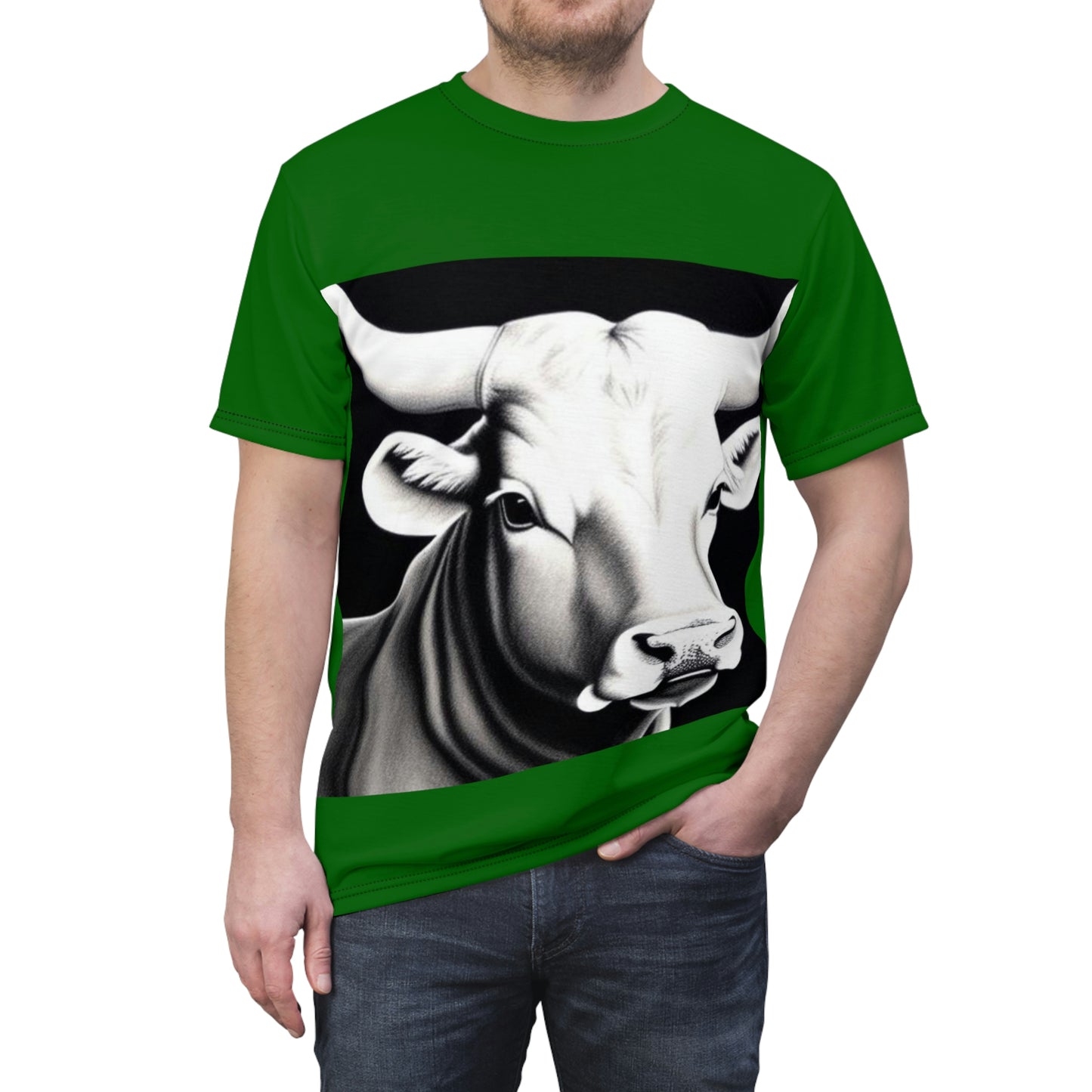 Taurus The Bull | Unisex Aop( All Over Print)  T-Shirt