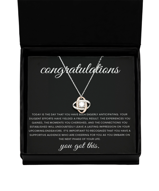 Congrats | Love Knot Necklace